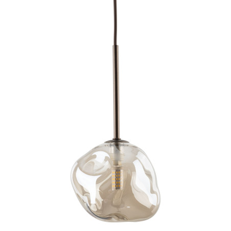 Lampa wisząca szklana Lava Brown TK Lighting | Elegancki design