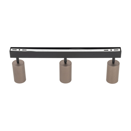 Reflektor sufitowy ryflowany 3x GU10 Tune brązowy TK Lighting