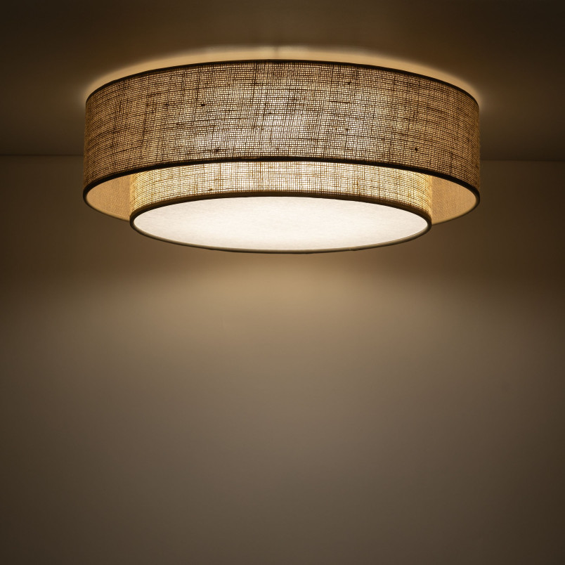 Plafon Boho Calisto Juta 50cm | TK Lighting - Odkryj ciepło naturalnych materiał
