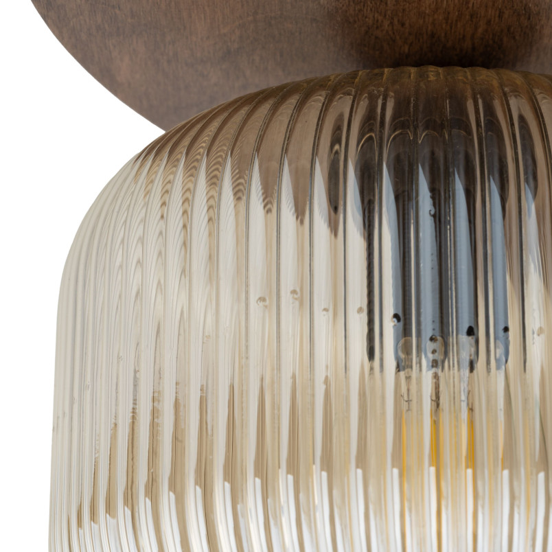 Plafon szklany 3-punktowy retro Salvia TK Lighting | 42cm