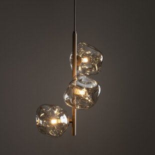 Lampa wisząca szklana Lava Sabia | TK Lighting - Elegancki design