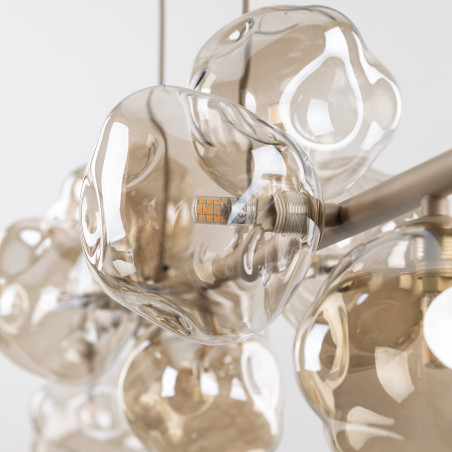 Lampa wisząca szklana Lava Sabia TK Lighting | Modern | 116cm
