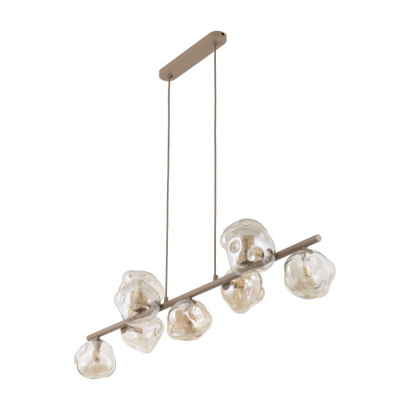 Lampa wisząca szklana Lava Sabia TK Lighting | Modern | 116cm