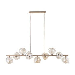 Lampa wisząca szklana Lava Sabia TK Lighting | Modern | 116cm