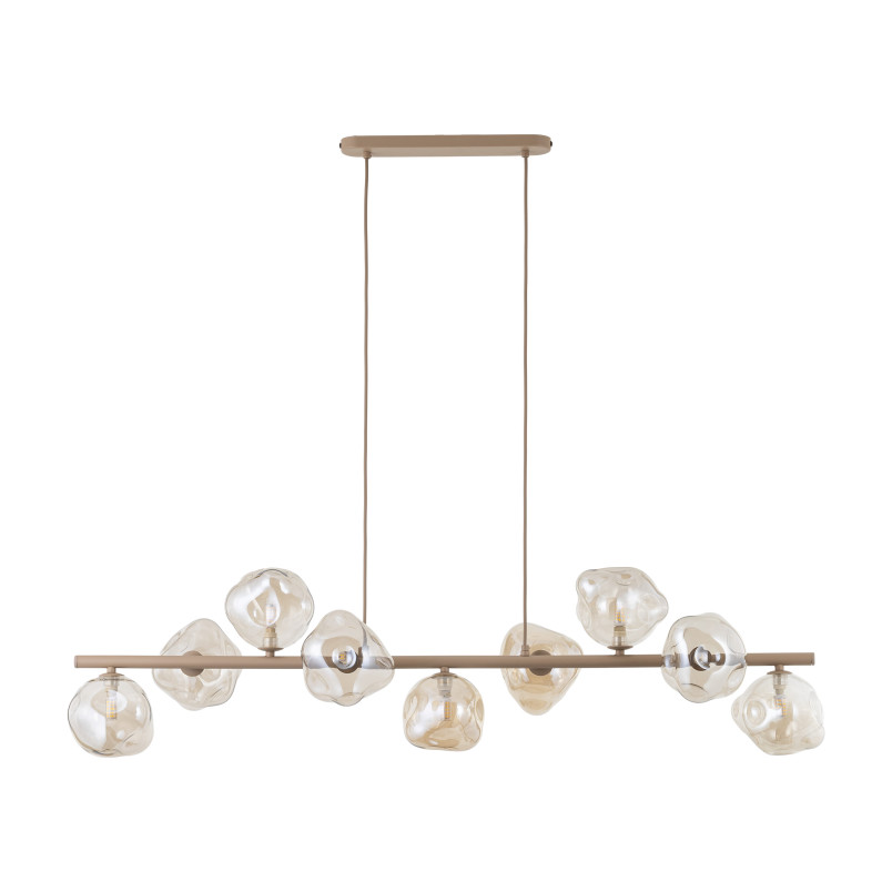 Lampa wisząca szklana Lava Sabia TK Lighting | Modern | 116cm
