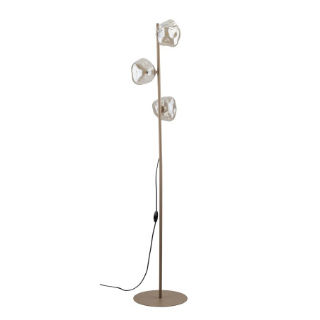 Lampa podłogowa szklana Lava Sabia TK Lighting | Modern | 3 punkty