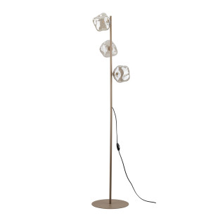 Lampa podłogowa szklana Lava Sabia TK Lighting | Modern | 3 punkty