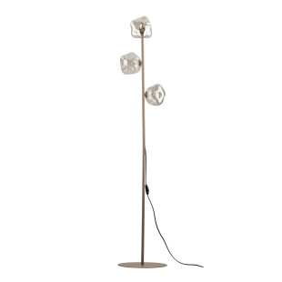 Lampa podłogowa szklana Lava Sabia TK Lighting | Modern | 3 punkty