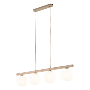 Lampa wisząca Virlo: 4 szklane kule, 95cm - TK Lighting