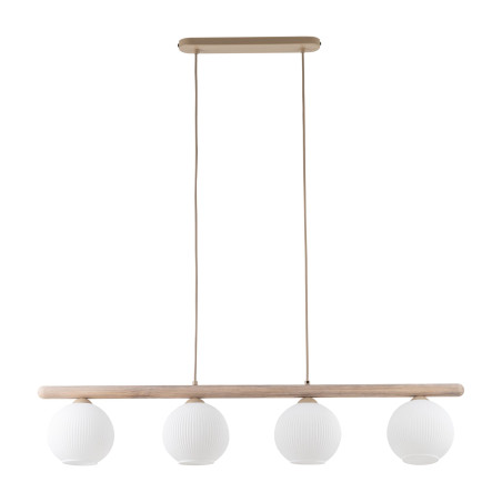 Lampa wisząca Virlo: 4 szklane kule, 95cm - TK Lighting