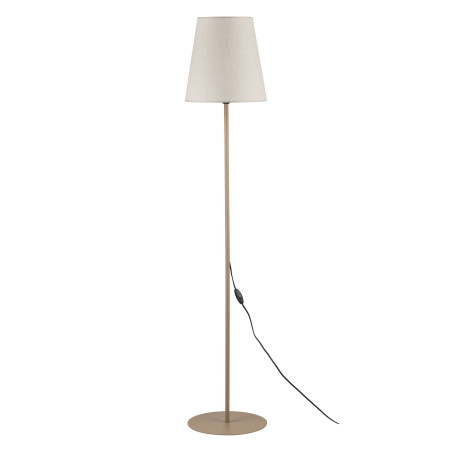 Lampa podłogowa Elizabeth beżowa TK Lighting | Elegancki design