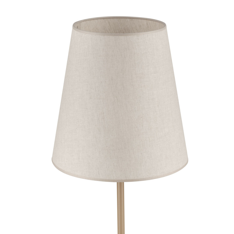 Lampa podłogowa Elizabeth beżowa TK Lighting | Elegancki design