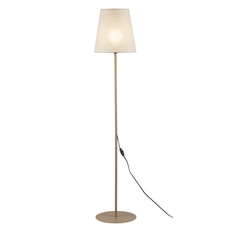 Lampa podłogowa Elizabeth beżowa TK Lighting | Elegancki design