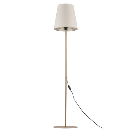 Lampa podłogowa Elizabeth beżowa TK Lighting | Elegancki design
