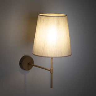 Kinkiet Elizabeth beż TK Lighting | Elegancki design