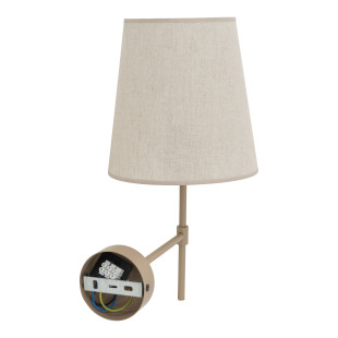 Kinkiet Elizabeth beż TK Lighting | Elegancki design
