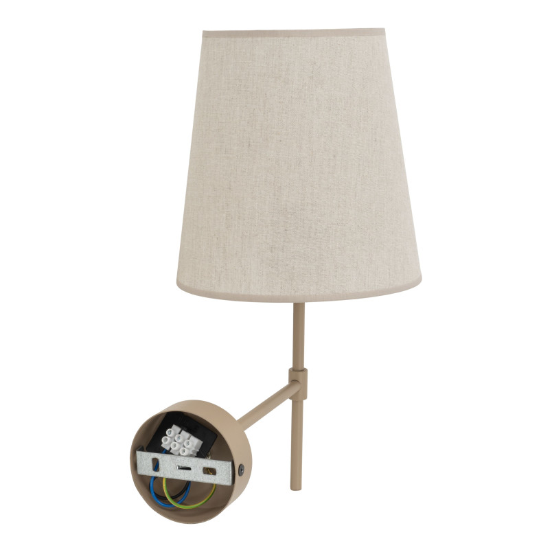 Kinkiet Elizabeth beż TK Lighting | Elegancki design
