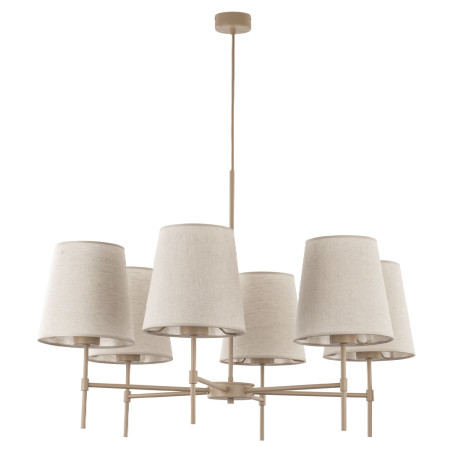Żyrandol Elizabeth 6 abażurów | TK Lighting - Elegancki design