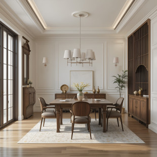 Żyrandol Elizabeth 6 abażurów | TK Lighting - Elegancki design