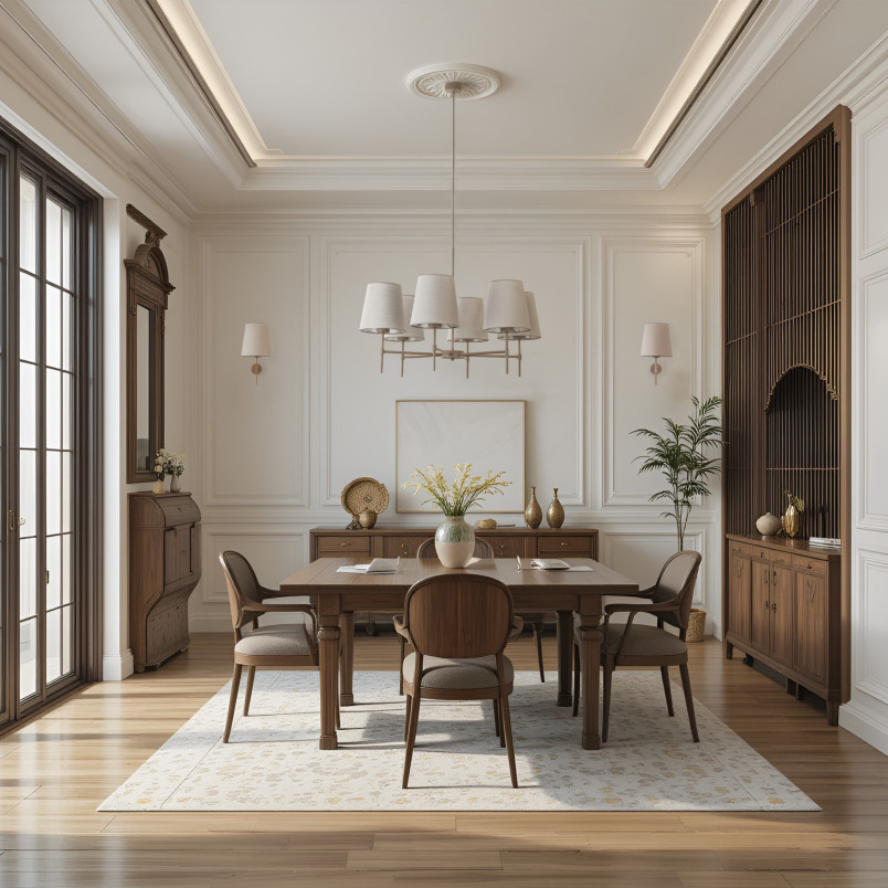 Żyrandol Elizabeth 6 abażurów | TK Lighting - Elegancki design