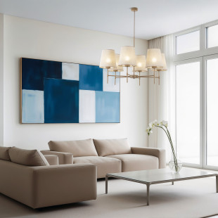 Żyrandol Elizabeth 6 abażurów | TK Lighting - Elegancki design