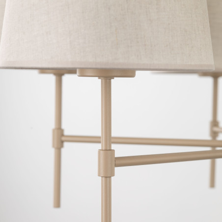 Żyrandol Elizabeth 6 abażurów | TK Lighting - Elegancki design