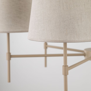 Żyrandol Elizabeth 6 abażurów | TK Lighting - Elegancki design