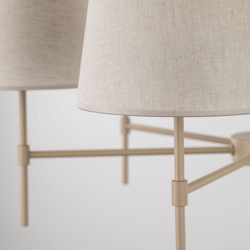Żyrandol Elizabeth 6 abażurów | TK Lighting - Elegancki design