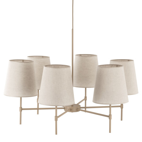 Żyrandol Elizabeth 6 abażurów | TK Lighting - Elegancki design