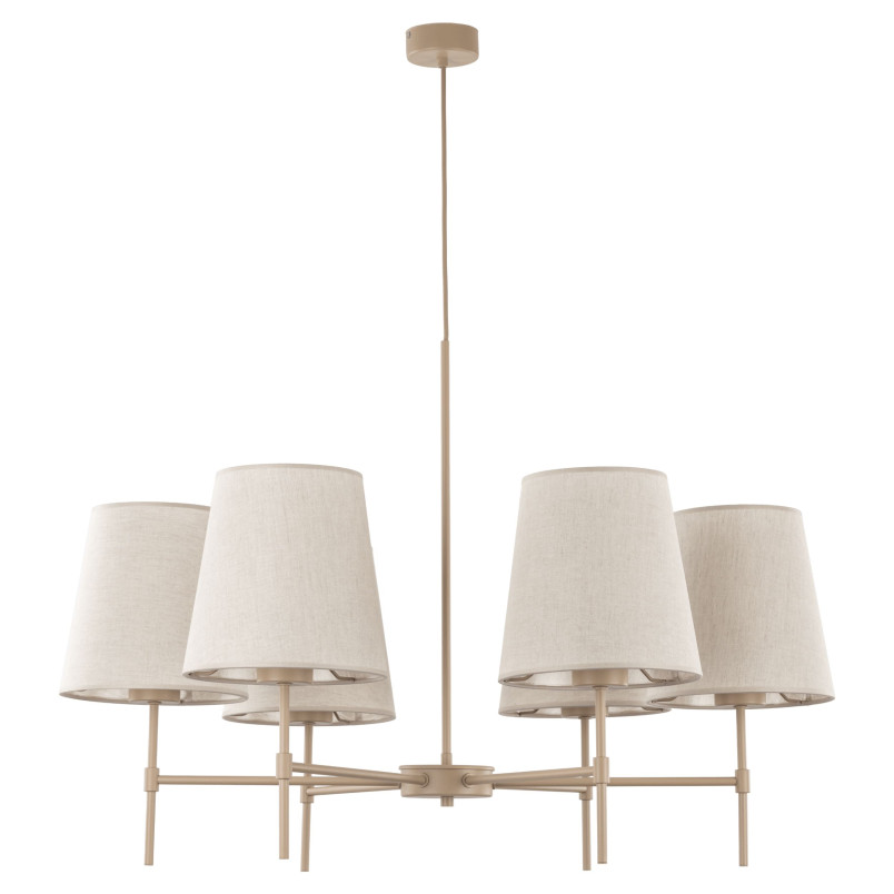 Żyrandol Elizabeth 6 abażurów | TK Lighting - Elegancki design