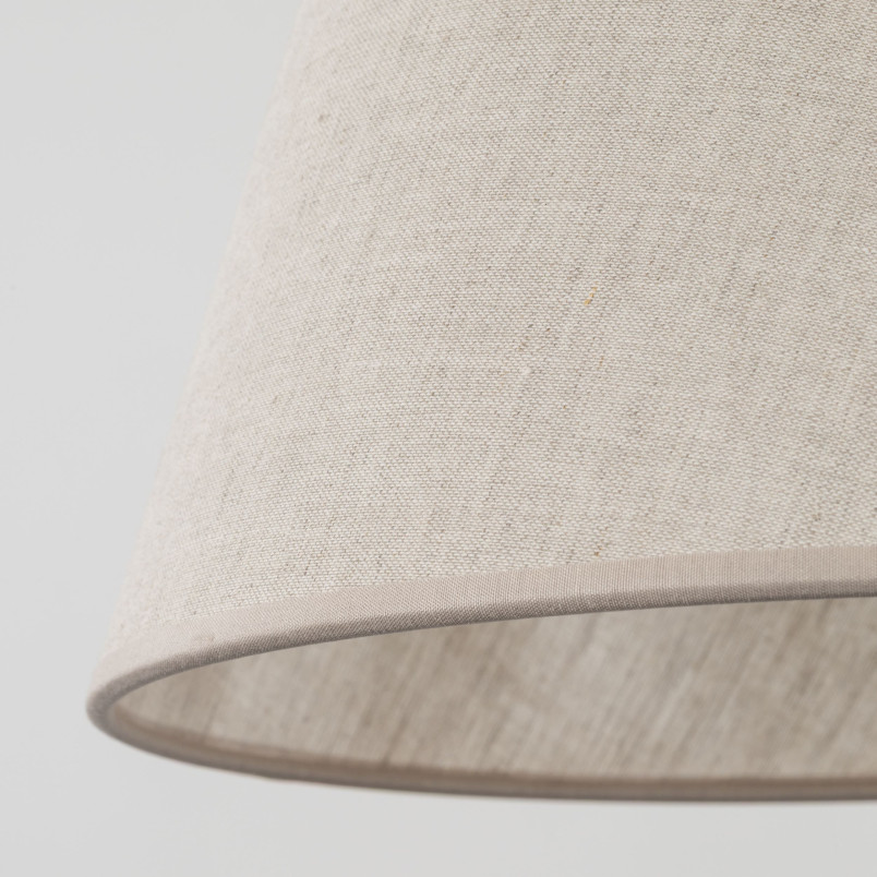 Żyrandol Candi 6 abażurów beżowy TK Lighting | Elegancki design