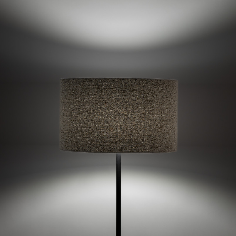 Lampa podłogowa Vellum szara TK Lighting | 150cm