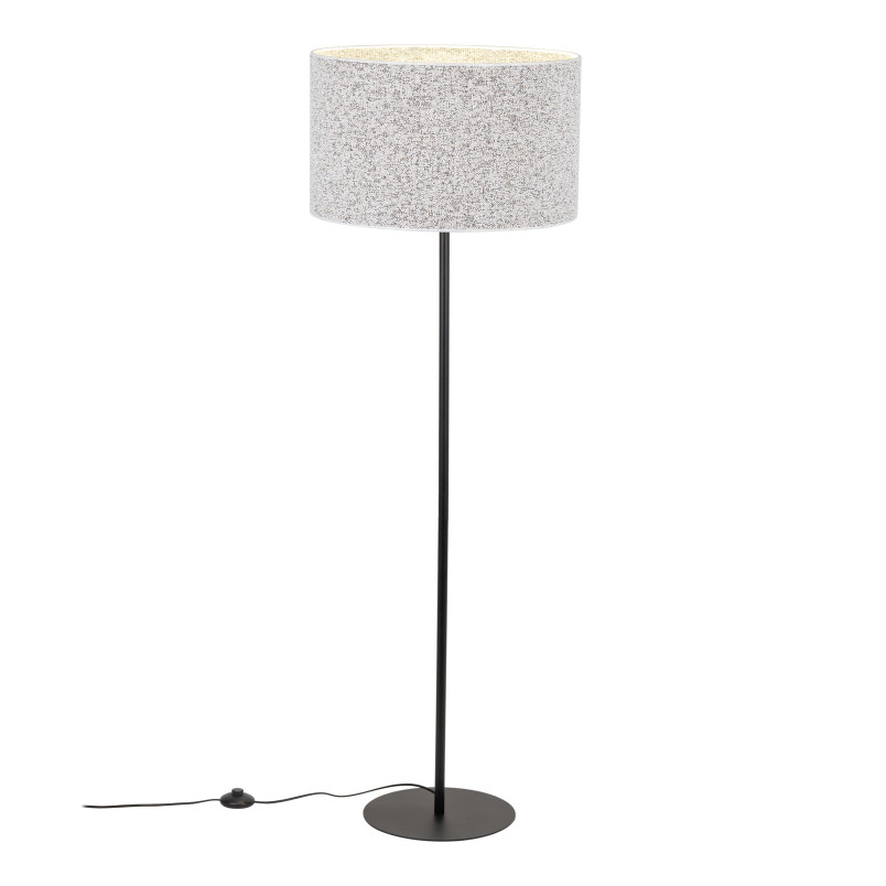 Lampa podłogowa Vellum szara TK Lighting | 150cm