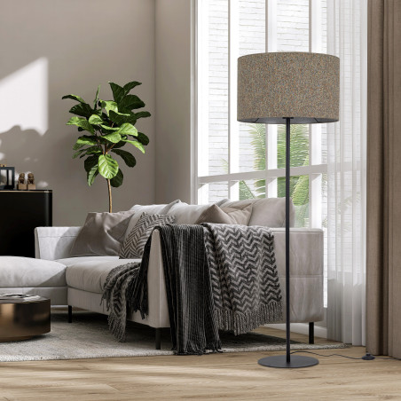 Lampa podłogowa Vellum - zielona, multikolor | TK Lighting