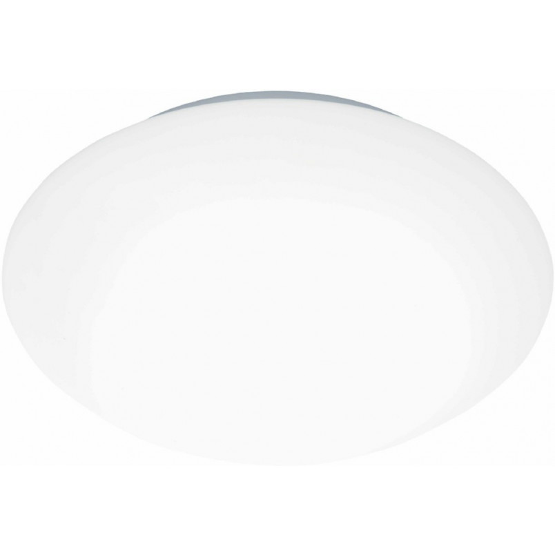 Plafon szklany Djerba 24cm biały Brilliant - Stylowe oświetlenie