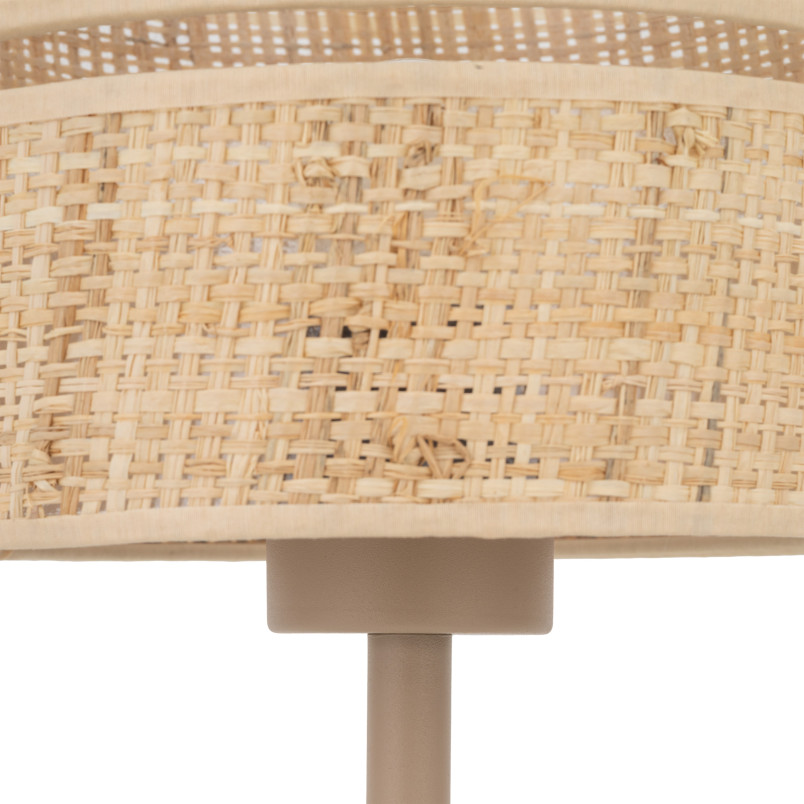 Lampa stołowa boho Calma rafia | TK Lighting