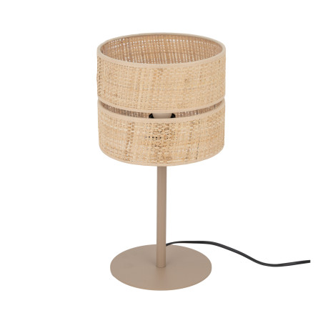 Lampa stołowa boho Calma rafia | TK Lighting