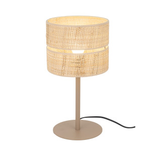 Lampa stołowa boho Calma rafia | TK Lighting
