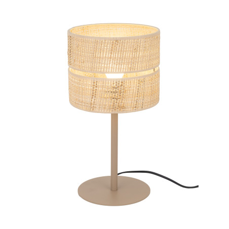 Lampa stołowa boho Calma rafia | TK Lighting