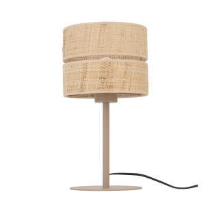 Lampa stołowa boho Calma rafia | TK Lighting