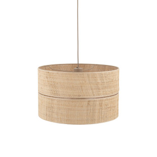 Lampa wisząca boho Calma TK Lighting | Naturalna rafia
