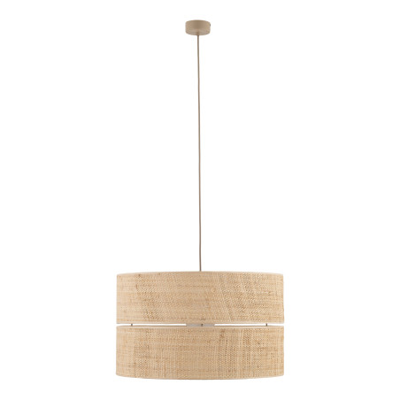 Lampa wisząca boho Calma TK Lighting | Naturalna rafia