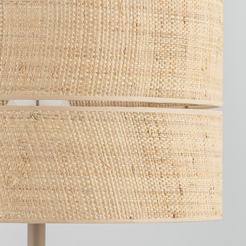 Lampa podłogowa boho Calma | Rafia | TK Lighting