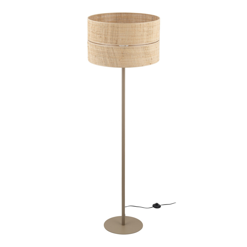 Lampa podłogowa boho Calma | Rafia | TK Lighting