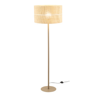 Lampa podłogowa boho Calma | Rafia | TK Lighting