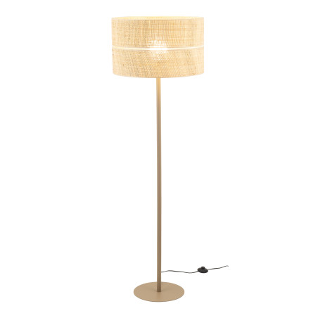 Lampa podłogowa boho Calma | Rafia | TK Lighting
