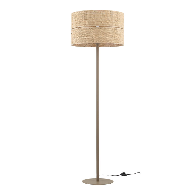 Lampa podłogowa boho Calma | Rafia | TK Lighting