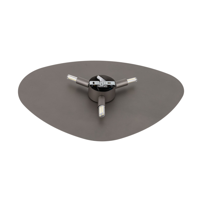 Kinkiet Stone TK Lighting | Brązowy, Metal | Oświetlenie