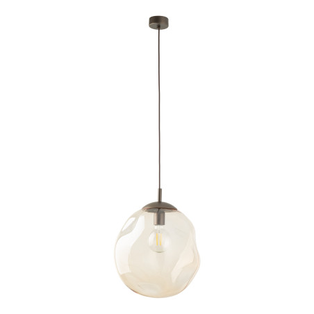 Lampa wisząca szklana Lava Brown TK Lighting | Elegancki design