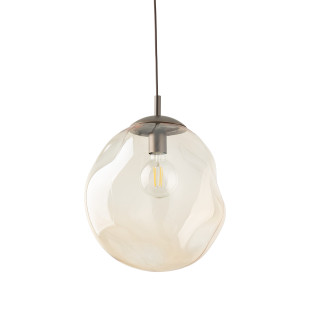 Lampa wisząca szklana Lava Brown TK Lighting | Elegancki design